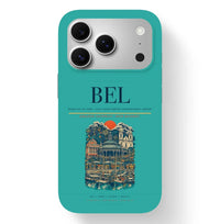 Thumbnail for Belem Airport (BEL) design on turquoise iPhone 17 Pro MagSafe case