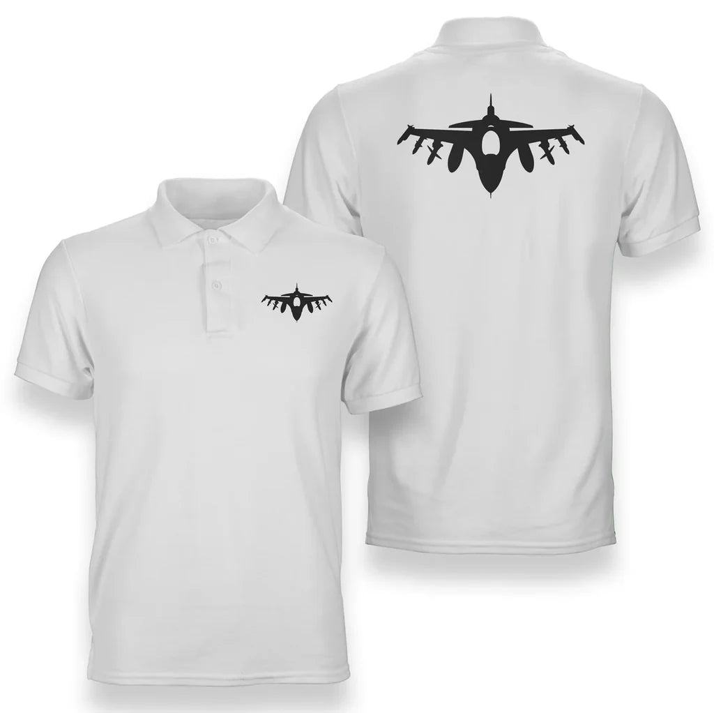 Aircraft Silhouette Polo Shirt - view 8