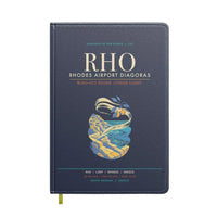 Thumbnail for Rhodes Airport Diagoras RHO - Meltemi Citrus Stone Loom - Navy Blue