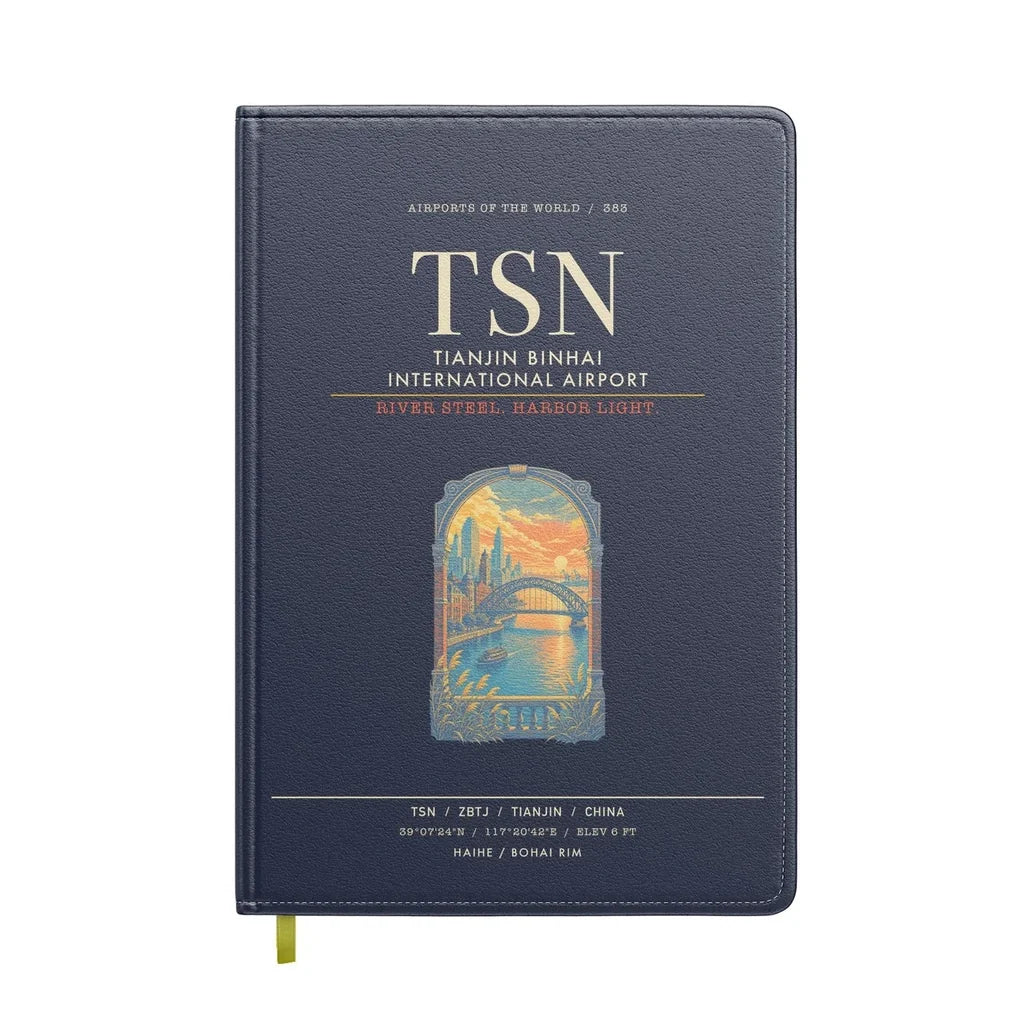 Tianjin Binhai International Airport TSN - Navy Blue