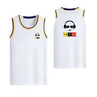 Thumbnail for AV8R 2 Designed Basketball Style Sports Tank Tops - view 16