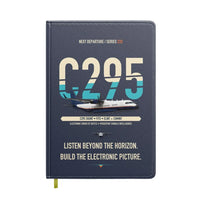 Thumbnail for Airbus C295 SIGINT design on navy blue notebook