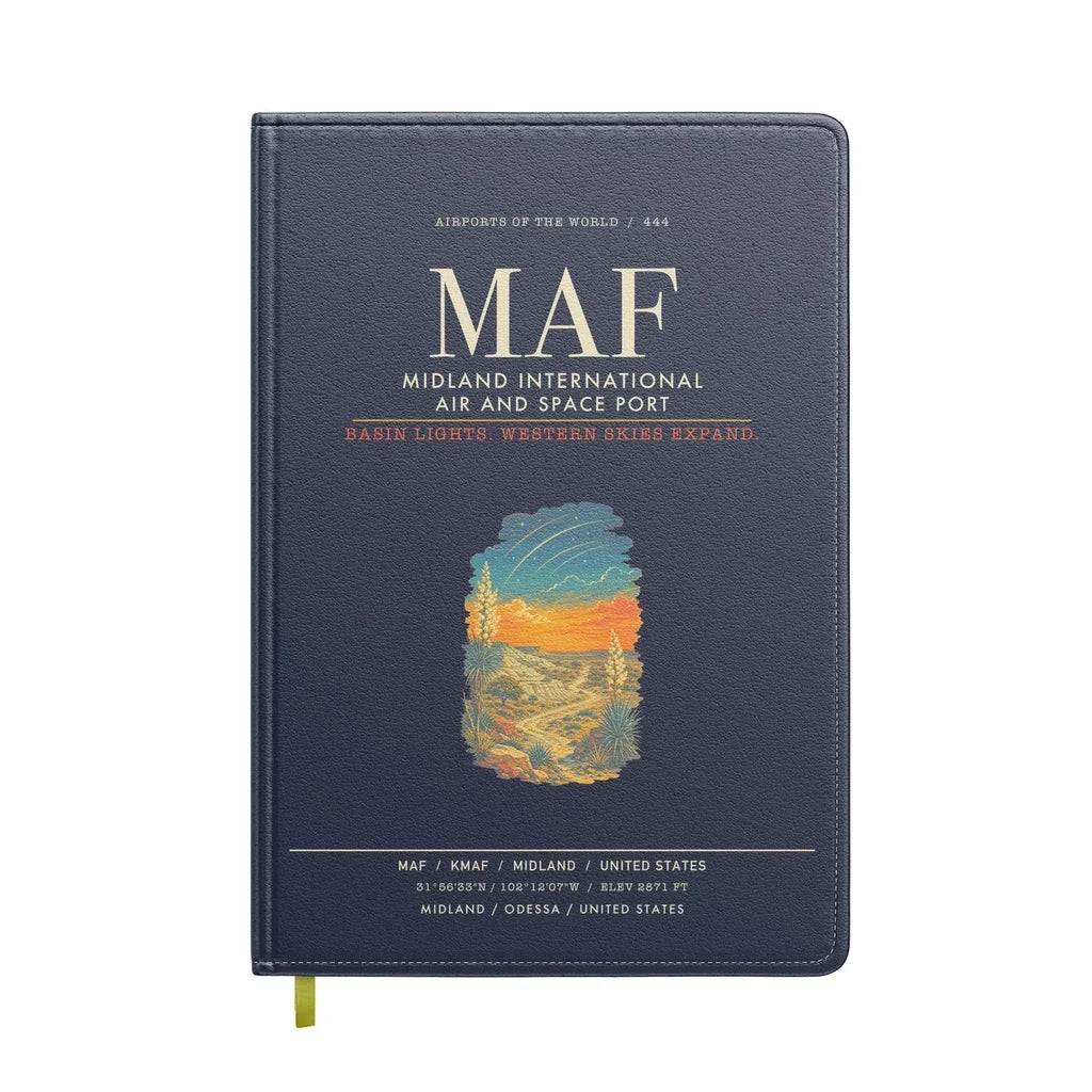 Midland International Air and Space Port MAF - Navy Blue