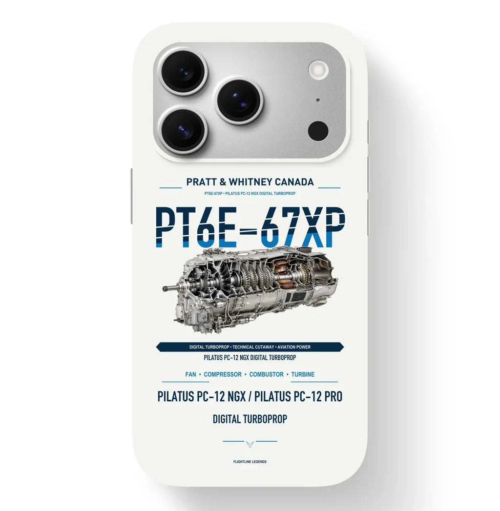 PT6E-67XP Case design on white iphone case