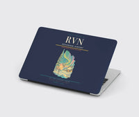 Thumbnail for Rovaniemi Airport (RVN) design on navy blue MacBook case
