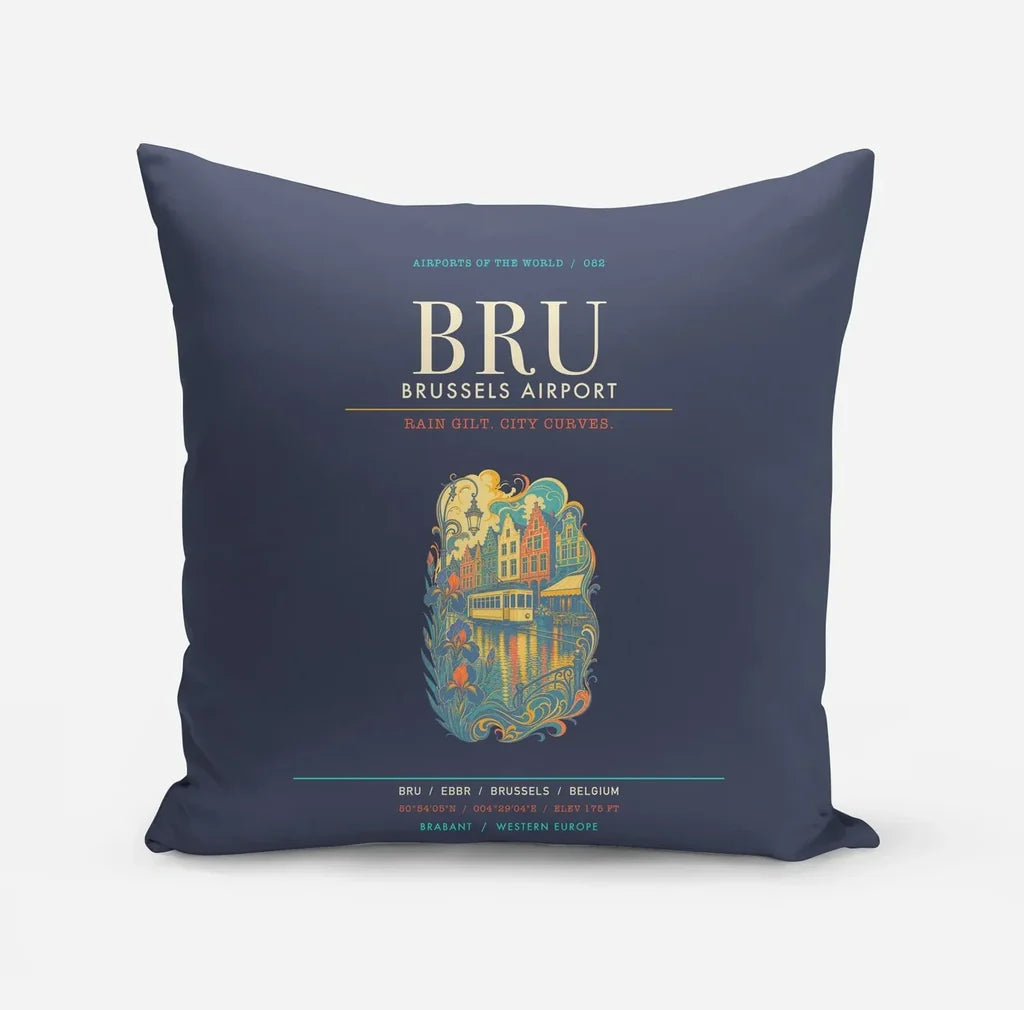 Brussels Airport BRU - Navy Blue