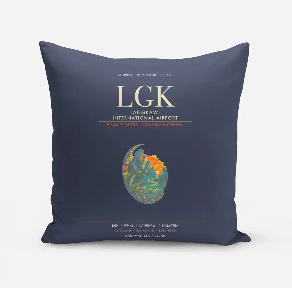Langkawi International Airport LGK - Navy Blue