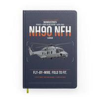 Thumbnail for NHIndustries NH90 NFH Caïman design on navy blue notebook
