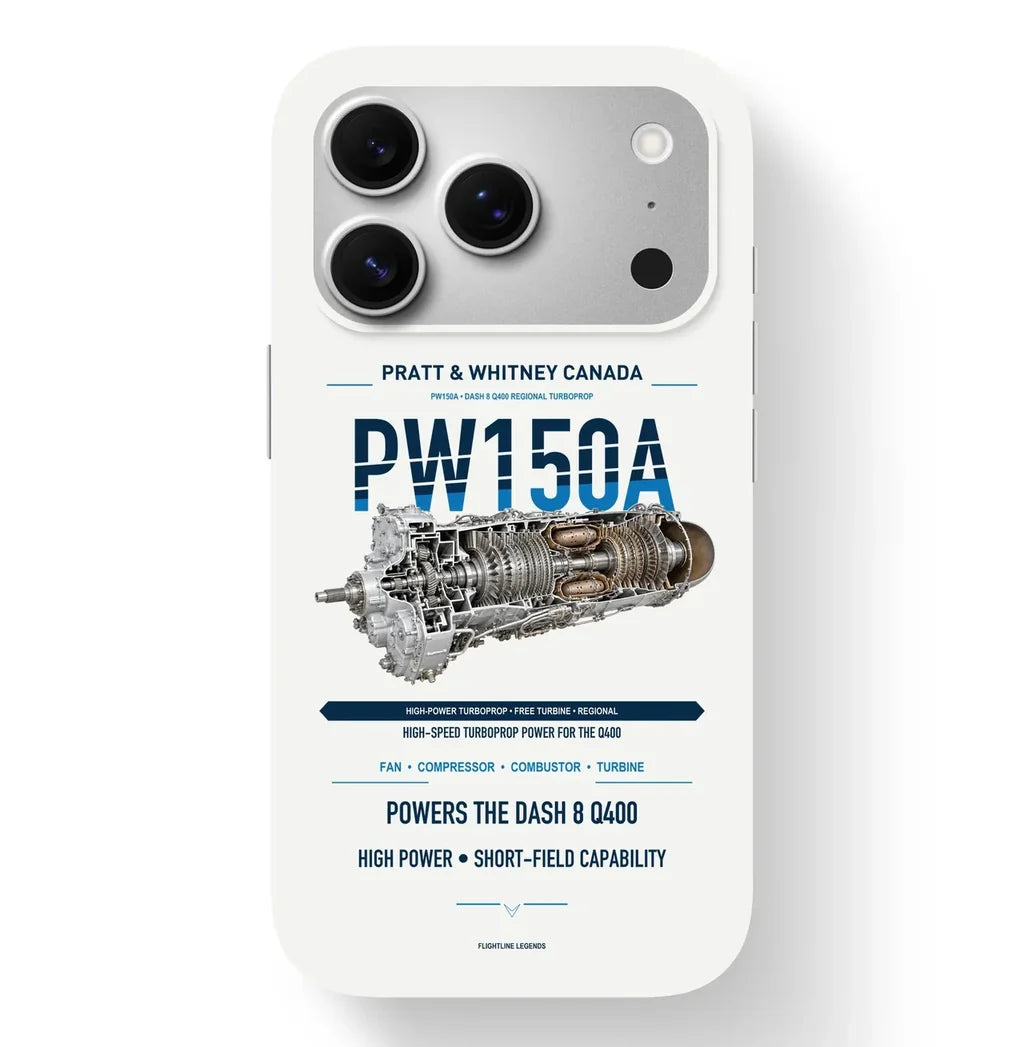 PW150A Case design on white iphone case
