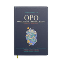 Thumbnail for Porto Francisco Sa Carneiro Airport OPO - Douro Azulejo Current - Navy Blue