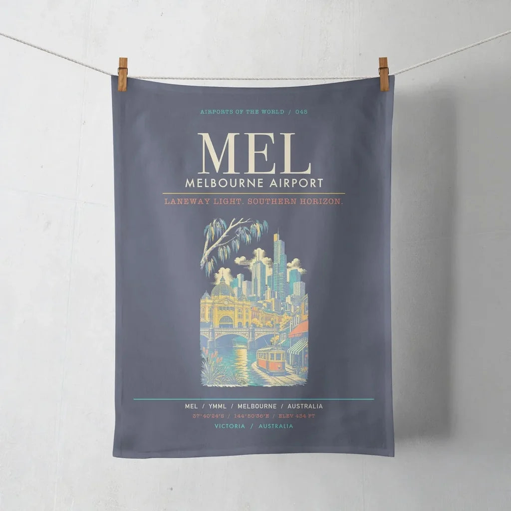 Melbourne Airport MEL - Navy Blue