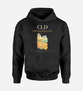 Single-Side Printing — McClellan-Palomar Airport (CLD) Double-Side Hoodie