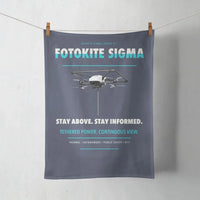 Thumbnail for Fotokite Sigma design on navy blue towel
