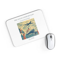Thumbnail for VINTAGE G4307 - The Ocean Liner Rivalry - Designed Mouse Pads design on white rectangle