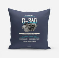 Thumbnail for O-360 design on navy blue pillow