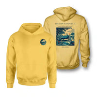 Thumbnail for VINTAGE G4531 - The Dawn Dispersal - Double-Side Hoodie design on yellow double side