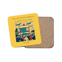 Thumbnail for The Last Piston Schedule - Designed Coasters design on yellow 1-piece