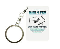 Thumbnail for DJI Mini 4 Pro Key Chain design on white key chain