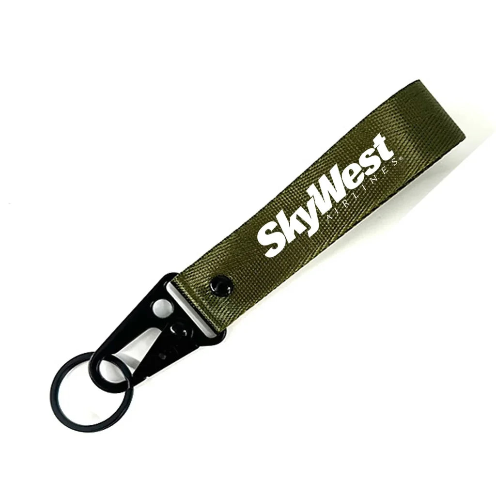 skywest airlines Hawk-shaped key chain, Dark Green+NO NAME