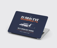 Thumbnail for Saab GlobalEye design on navy blue MacBook case