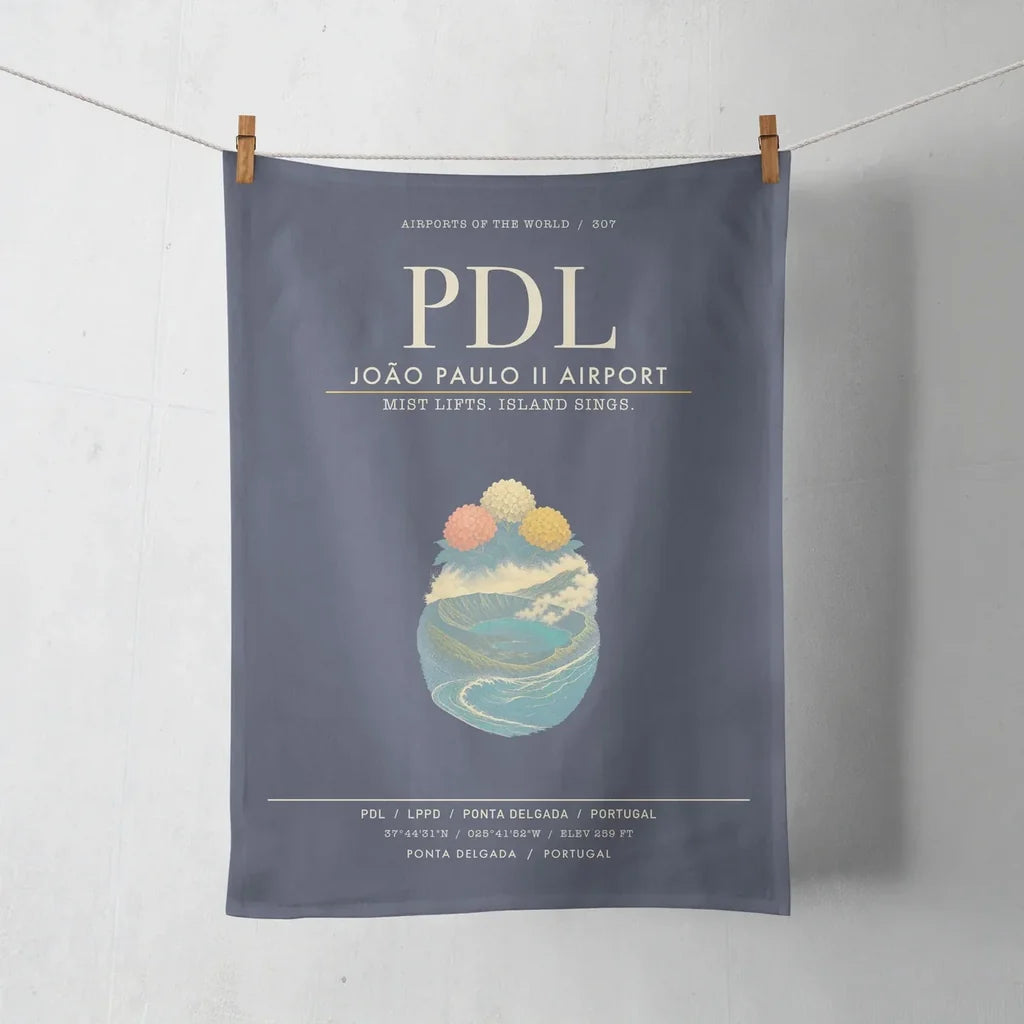 Joao Paulo II Airport PDL  Ponta Delgada - Navy Blue