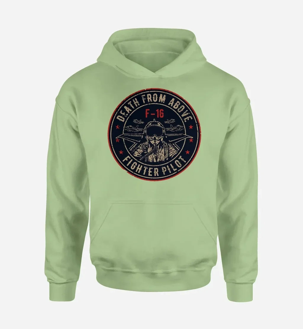 Fighter Jet 16 - Death Hoodie - view 10