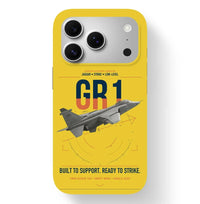 Thumbnail for SEPECAT Jaguar GR1 design on yellow magsafe iphone case, for iPhone 17 Pro