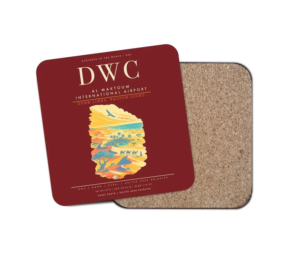 Al Maktoum International Airport DWC - Dark Red