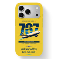 Thumbnail for Boeing 767-300F design on yellow magsafe iphone case