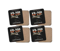 Thumbnail for KB-29P SUPERFORTRESS design on black 4 pieces set coaster