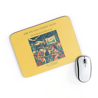 Thumbnail for VINTAGE G4442 - The Island Cinema Night - Designed Mouse Pads design on yellow rectangle