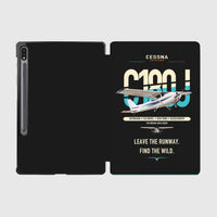 Thumbnail for Cessna 180J Skywagon design on black samsung tablet tablet case