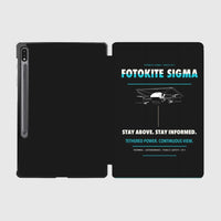 Thumbnail for Fotokite Sigma design on black samsung tablet tablet case