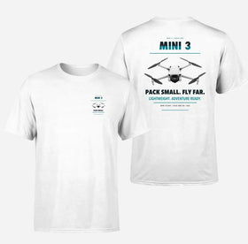 Double-Side Printing — DJI Mini 3 Drone Double-Side T-Shirt