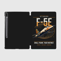 Thumbnail for F-5E Tiger II design on black samsung tablet tablet case