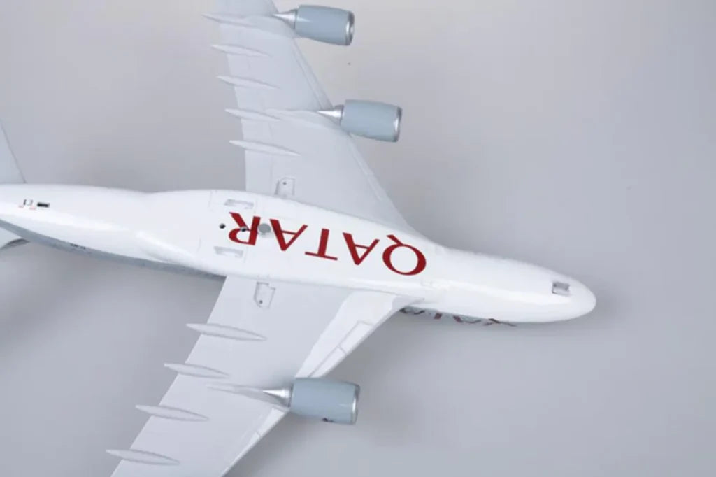 Qatar Airways Airbus A380 Airplane Model (1/160 Scale) – Aviation Shop Qatar Airways Airbus A380 Airplane Model (1/160 Scale) – Aviation Shop