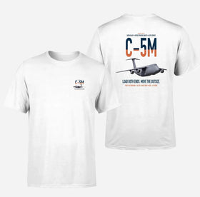 Double-Side Printing — C-5M Super Galaxy Double-Side T-Shirt