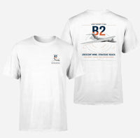 Thumbnail for Handley Page Victor B2 design on white t-shirt, double-side print