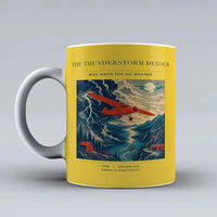 Thumbnail for VINTAGE G4148 - The Thunderstorm Detour - Ceramic Mug design on yellow