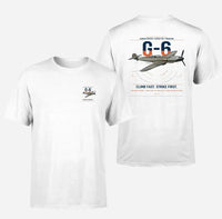 Thumbnail for Messerschmitt Bf 109G-6 design on white t-shirt, double-side print