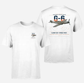Double-Side Printing — Messerschmitt Bf 109G-6 Double-Side T-Shirt