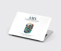 Thumbnail for Amsterdam Airport Schiphol (AMS) design on white MacBook case