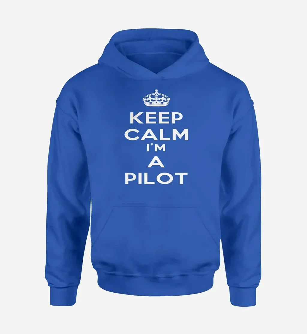 Keep Calm I'm A Pilot Hoodie - view 2