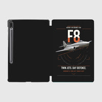 Thumbnail for Gloster Meteor F8 design on black samsung tablet tablet case