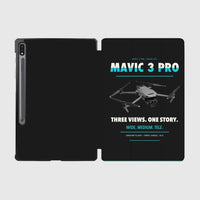 Thumbnail for DJI Mavic 3 Pro design on black samsung tablet tablet case