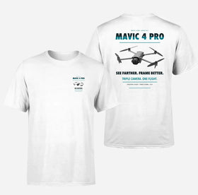 Double-Side Printing — DJI Mavic 4 Pro Drone Double-Side T-Shirt