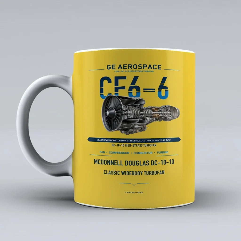 Mug design on yellow cf6 6