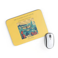 Thumbnail for VINTAGE G4349 - The Glacier Lagoon Touch - Designed Mouse Pads design on yellow rectangle