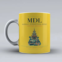 Thumbnail for International Airport MDL Mug design on yellow mandalay