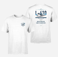 Thumbnail for LET L-410 UVP-E20 design on white t shirt
